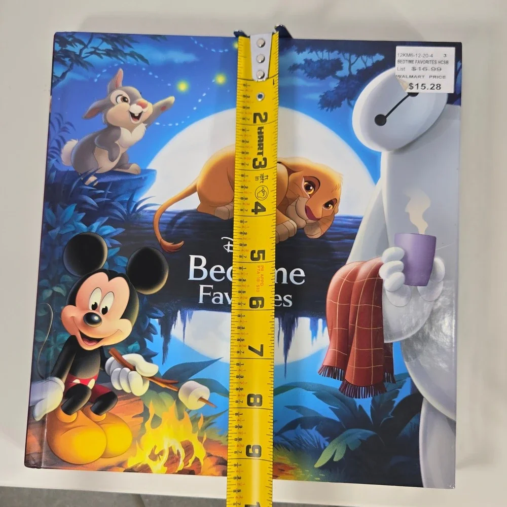 Disney Bedtime Favorites Board Book Mickey Simba Bambi Baymax Ariel Nemo